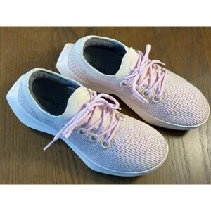 Allbirds Tree Dasher 2 Mens S 10.5 Pink Knit Running Athletic Shoes Sneaker TD2